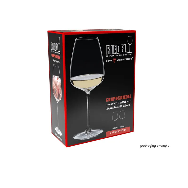 Riedel GRAPE@RIEDEL Weißwein/Champagnerglas/Spritz Drinks – 4er Vorteilset