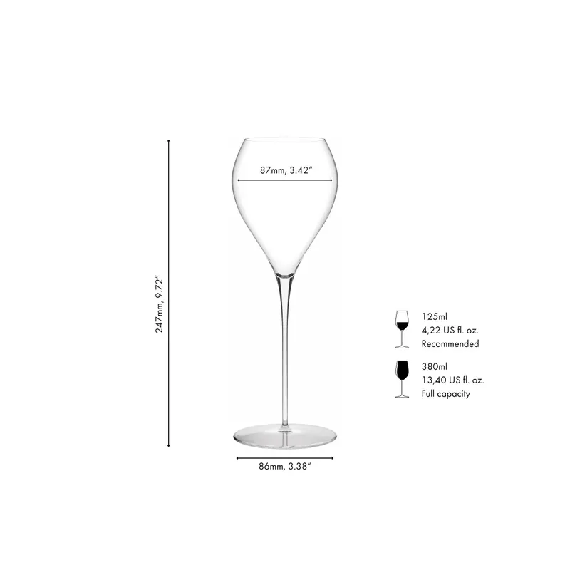 Riedel Manufaktur RIEDEL Bellorotondo Weißweinglas – 2er Vorteilset