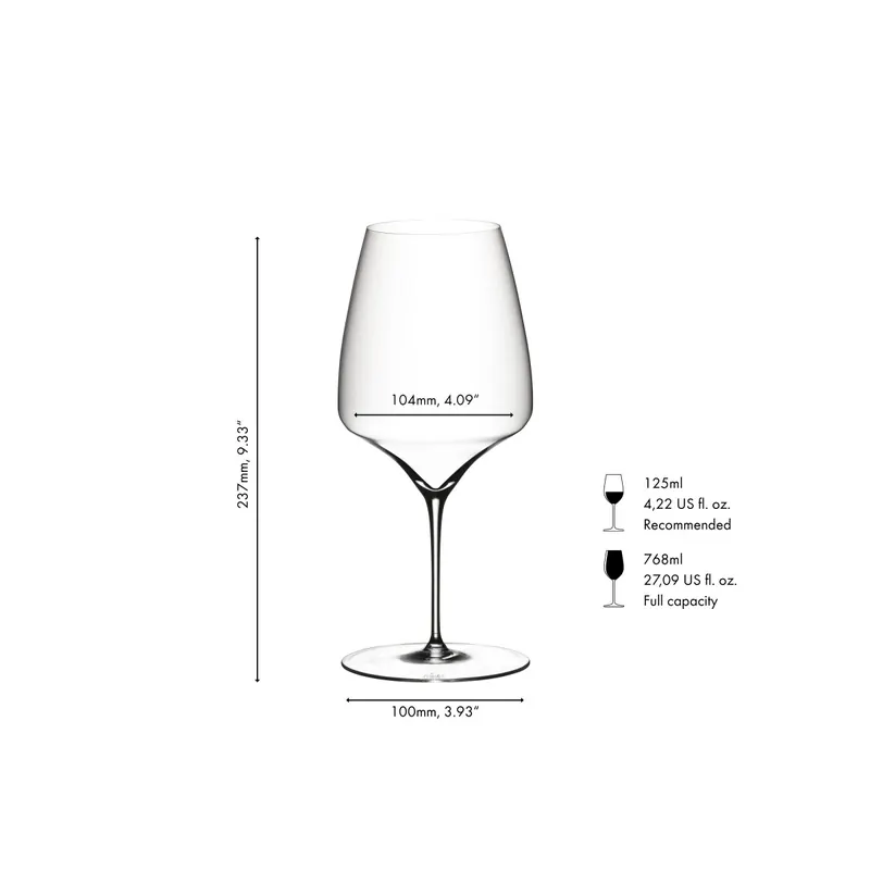 Riedel Manufaktur Vitis Cabernet / Merlot – 4er Vorteilset