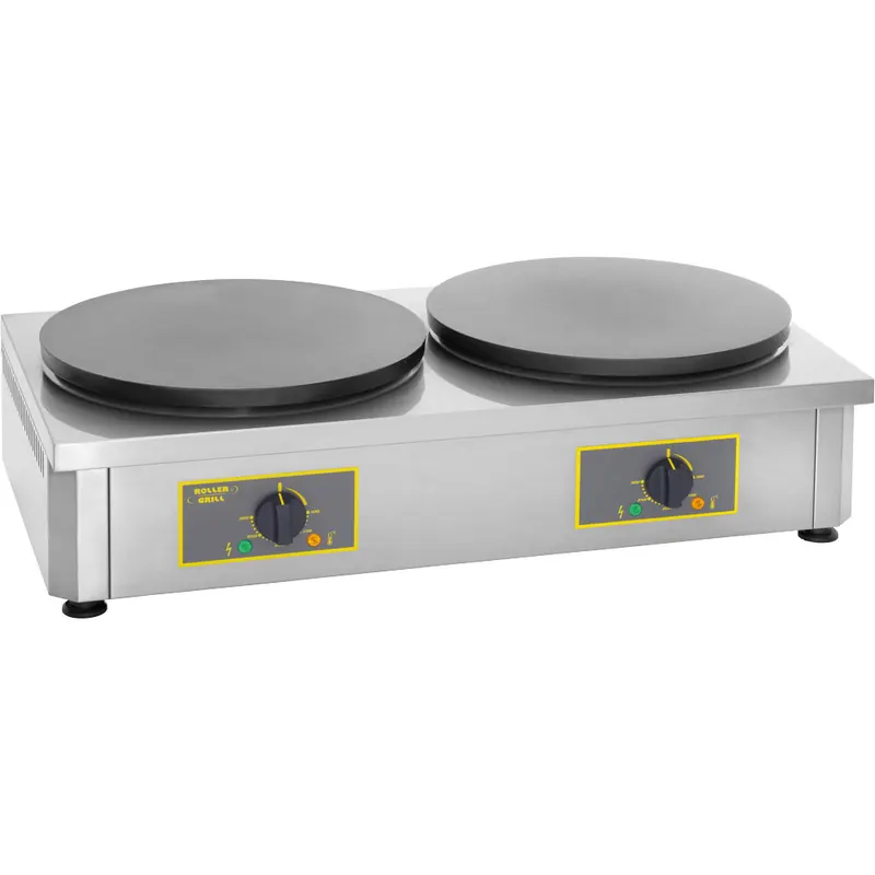 ROLLER GRILL Doppel-Elektro-Crêpesgerät Platten  Durchmesser 400 mm