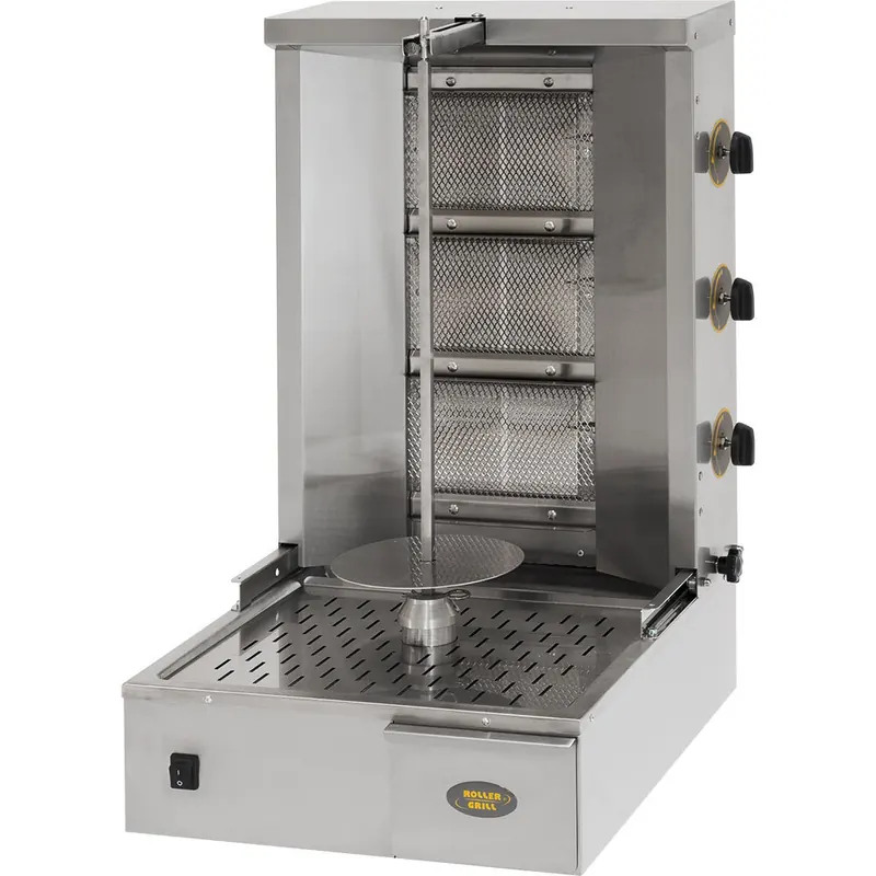 ROLLER GRILL Gas-Gyrosgrill Kapazität 15 kg