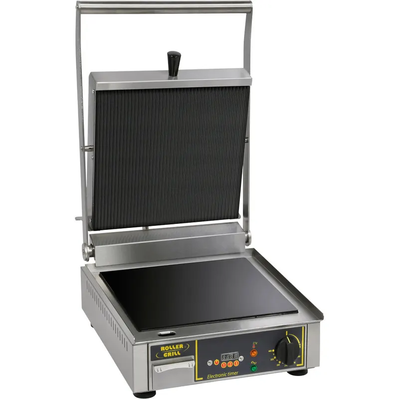 ROLLER GRILL Glaskeramik-Kontaktgrill 390x600x260 mm (BxTxH) 3 kW