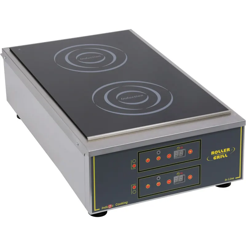 Roller Grill Induktions-Kochfeld 2x  Durchmesser 280 mm 2x 3 kW