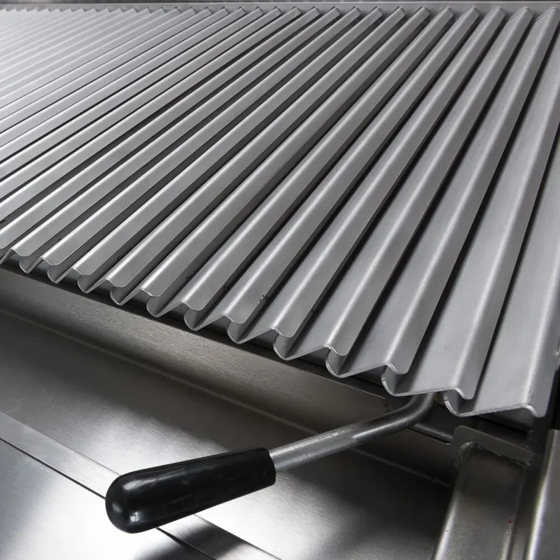 S-Grillrost für Fisch und Meeresfrüchte passend für Lavasteingrill 700 ND 800 mm Breite