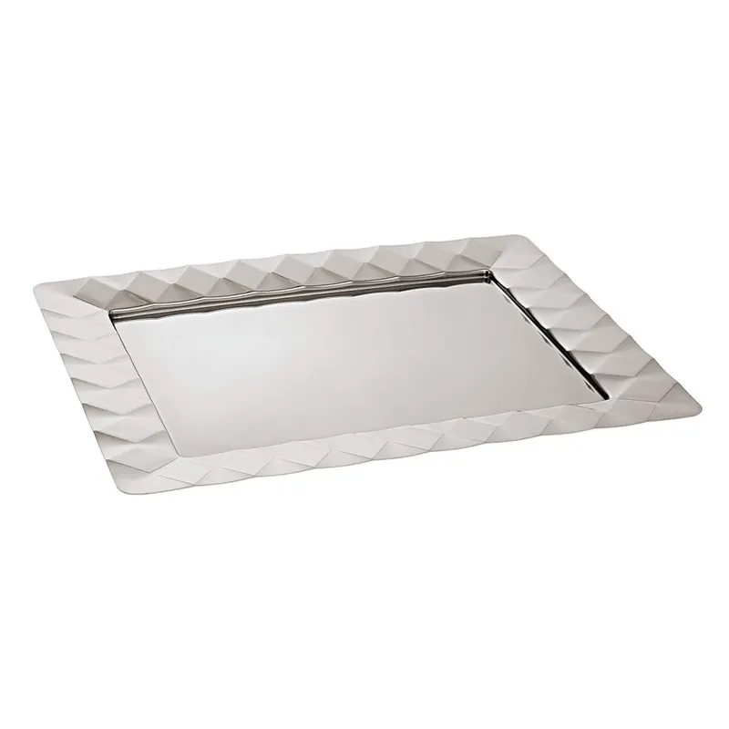 Sambonet Malia Versilbert/Relief Tablett 48x38 cm S0085-S00372-55652-48