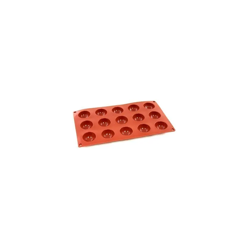 Sambonet Pasticceria Silikon Flexipad 15 Halbkugeln4 cm P0002-P00368-47742-03