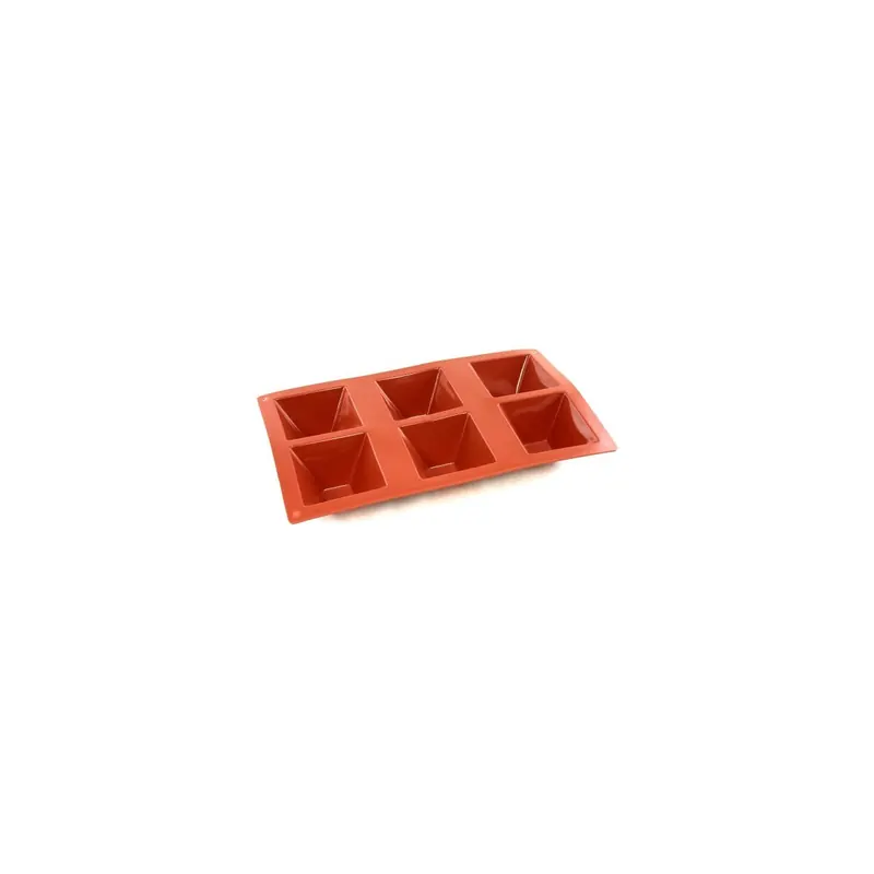 Sambonet Pasticceria Silikon Flexipad 6 Pyramiden P0002-P00368-47742-07