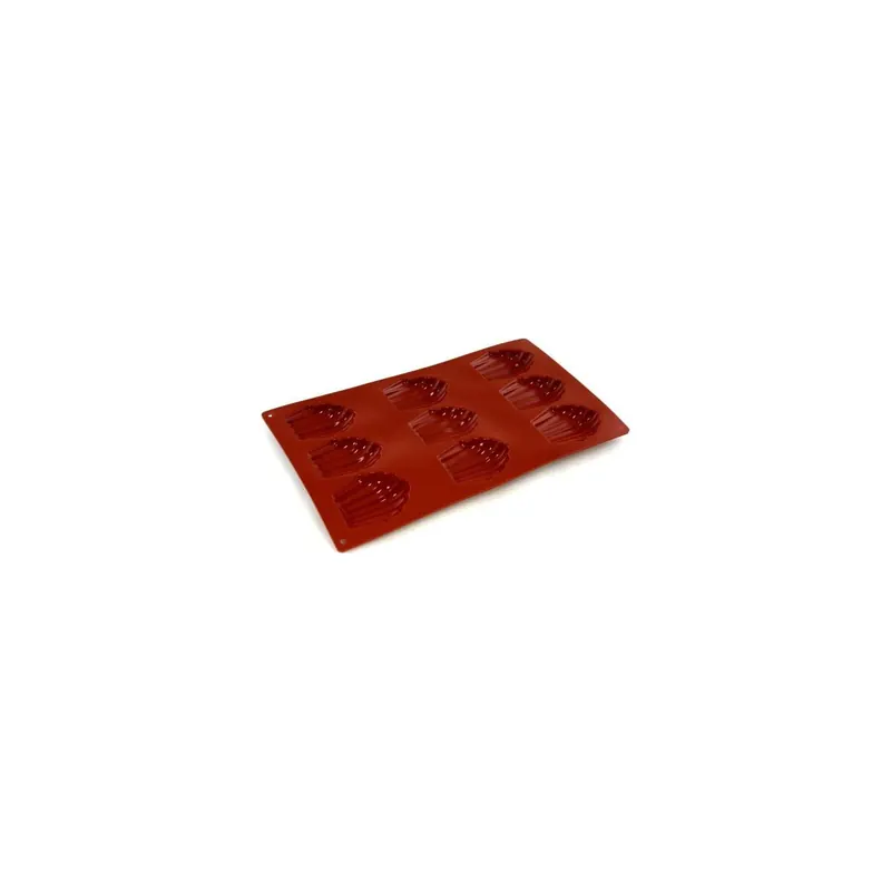Sambonet Pasticceria Silikon transparent Form 9 Madeleines P0002-P00051-47742-21
