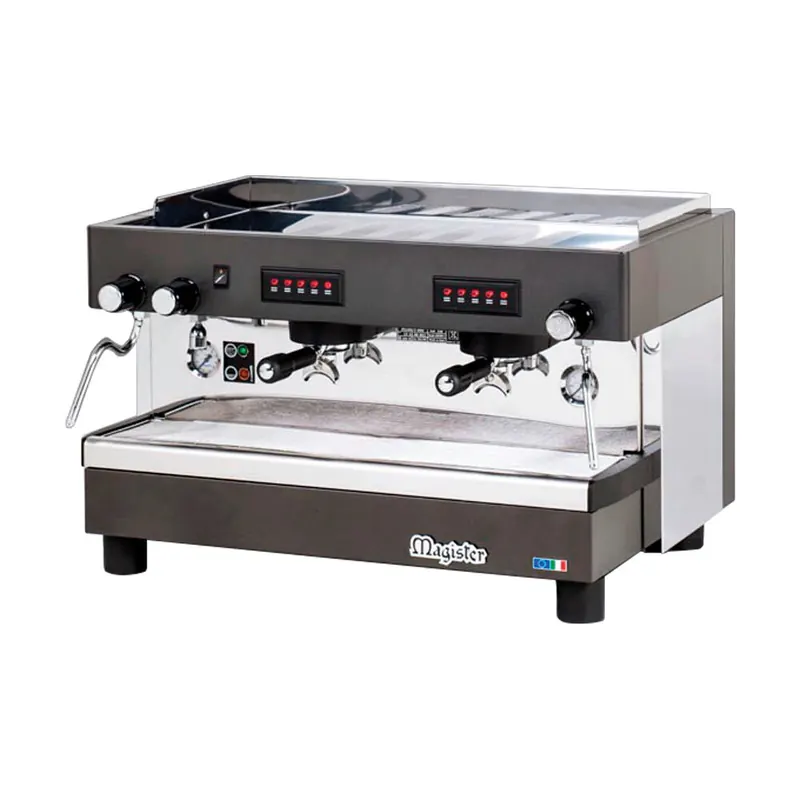 Siebträgermaschine 2-gruppig automatisch HRC 4,5 kW