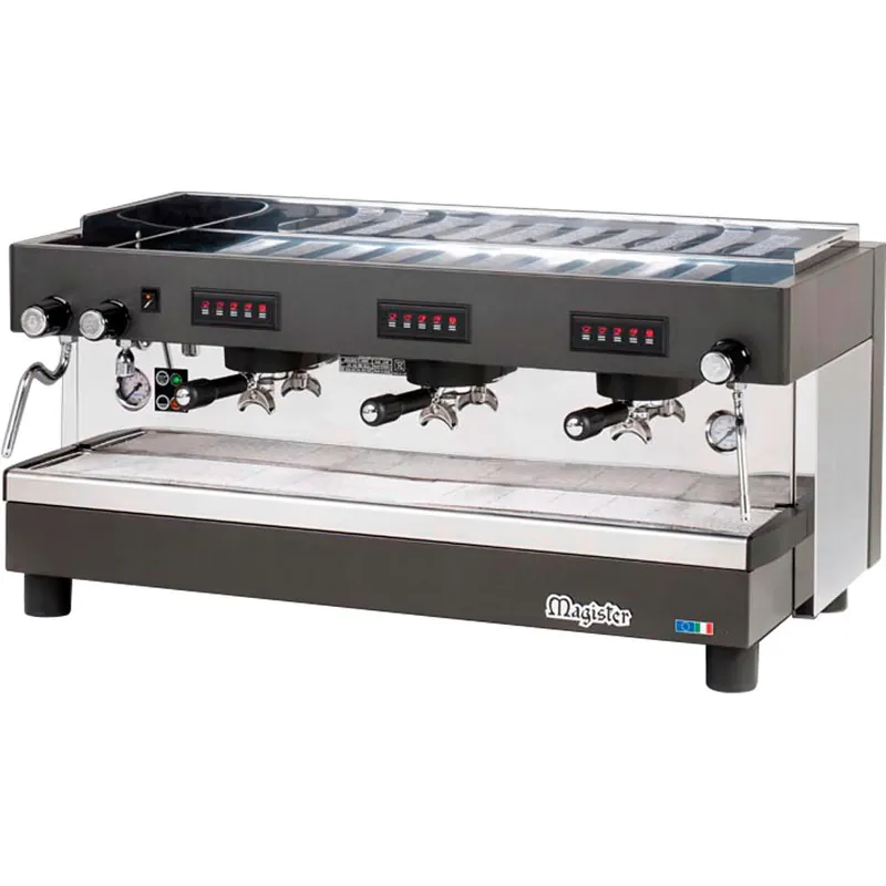 Siebträgermaschine 3-gruppig automatisch HRC 5,4 kW