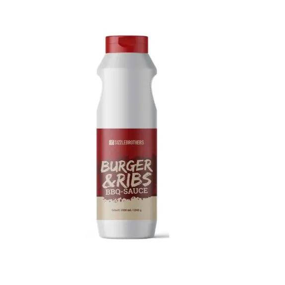 SIZZLEBROTHERS Burger & Ribs BBQ-Sauce 1000 ml