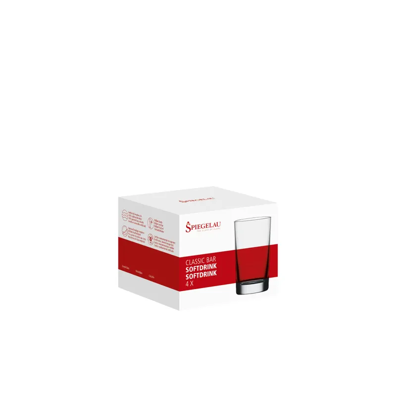 Spiegelau Classic Bar Softdrink – 4er Set