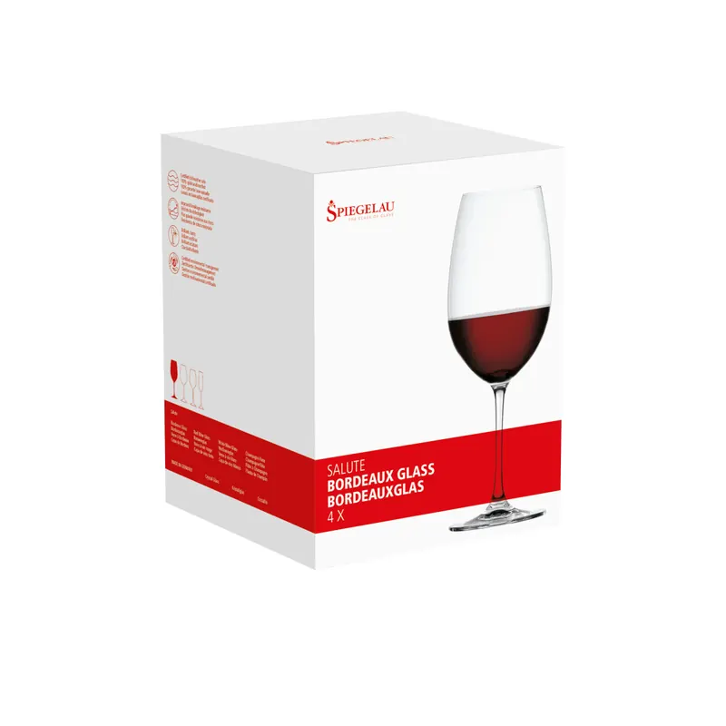 Spiegelau Salute Bordeauxglas – 4er Set