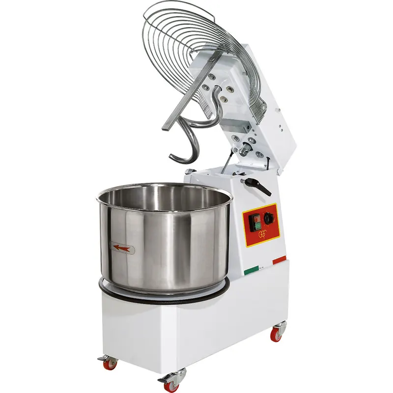Spiral-Teigknetmaschine Rührschüssel-Kapazität 25 kg 0,75 kW
