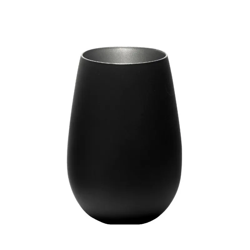 Stölzle Elements Becher Schwarz/Silber
