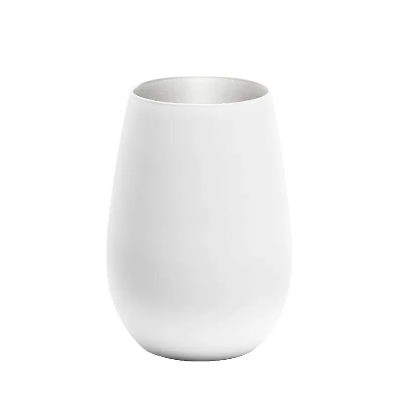 Stölzle Elements Becher Weiß/Silber