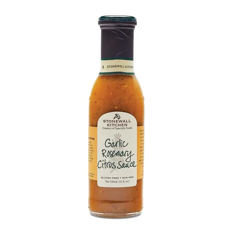 STONEWALL KITCHEN Garlic Rosemary Citrus Sauce 330 ml