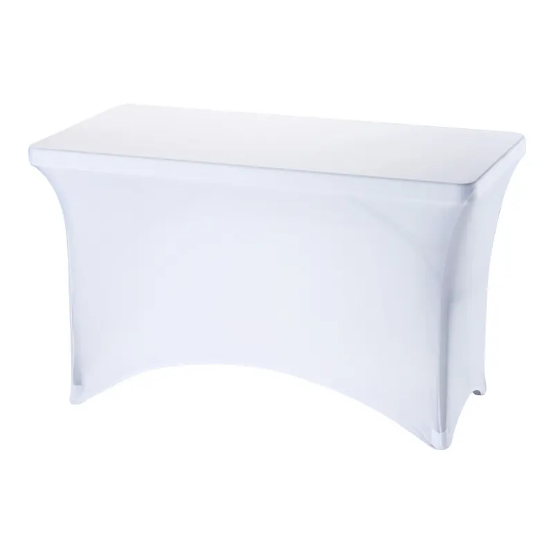 Stretchhusse für Buffettische von ca. 1220x610x740 mm (BxTxH mm weiß