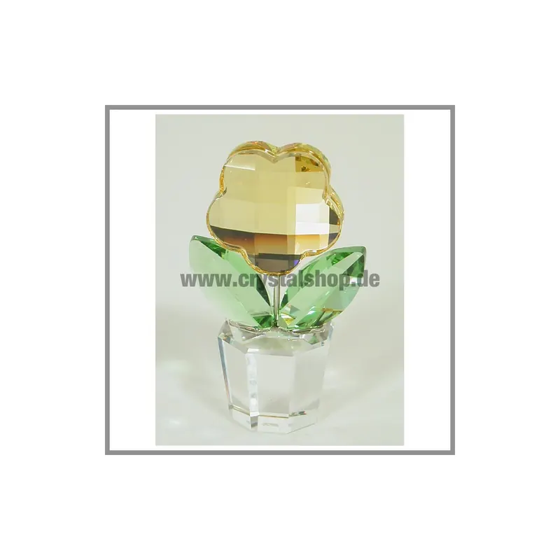 Swarovski Blume gelb flower yellow 628568 AP2005