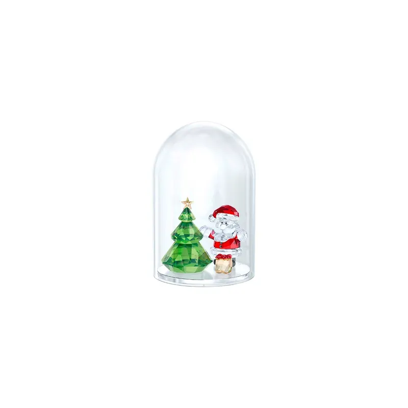 Swarovski GLASGLOCKE - WEIHNACHTSBAUM & SANTA 5403170