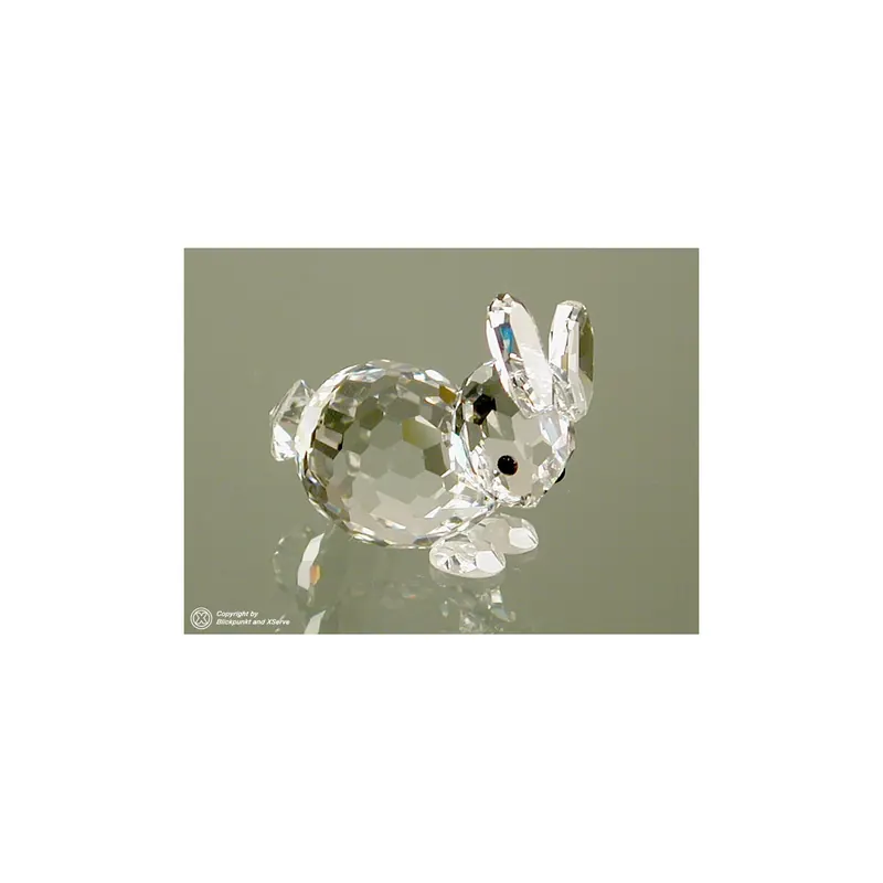 Swarovski Hase mini liegend Rabbit mini lying 014848 AP 1995