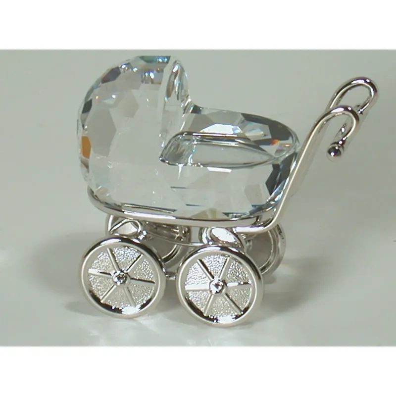Swarovski Kinderwagen Pram rhod. plat. 626865 AP 2013
