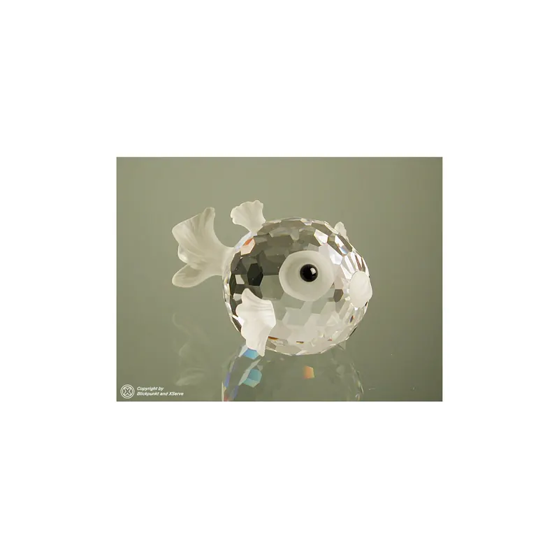 Swarovski Kugelfisch gross blowfish large 010013 AP 1991
