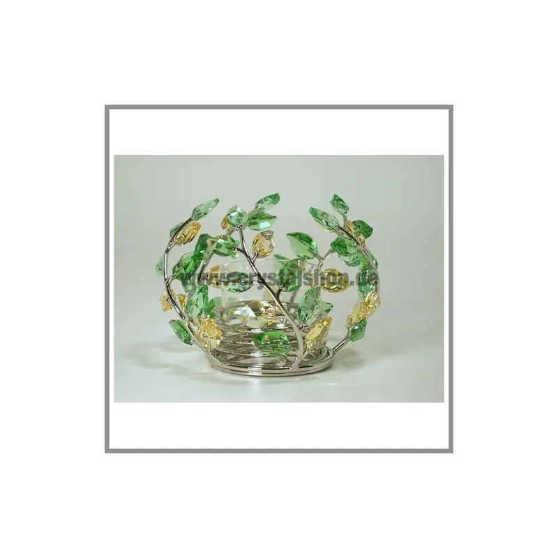 Swarovski Leaves Teelicht crystal Tea light 861933 AP 2007