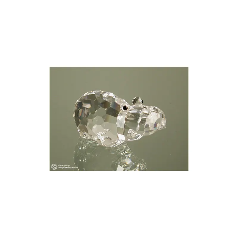 Swarovski Nilpferd gross Hippopotamus large 015187 AP 1992