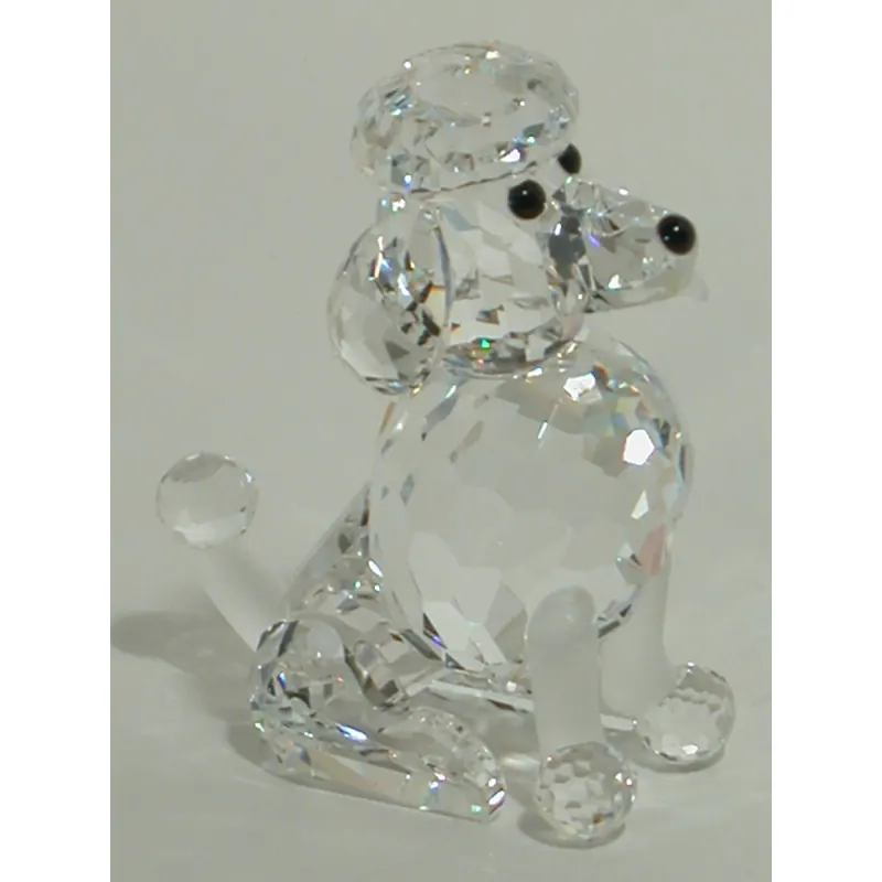 Swarovski Pudel sitzend Poodle sitting 181317 AP 2004