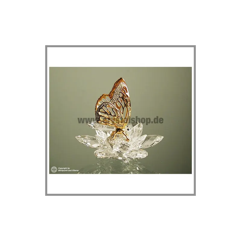 Swarovski Schmetterling gold butterfly AP 1988