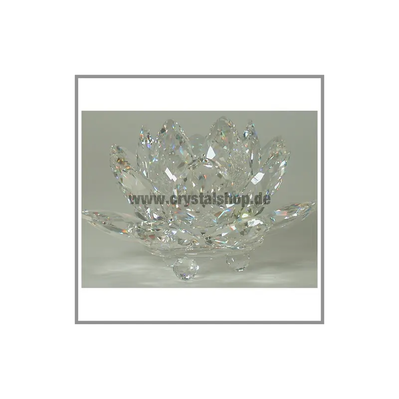 Swarovski Seerose mittel Kerzenhalter Waterlilly medium 010001 AP2011