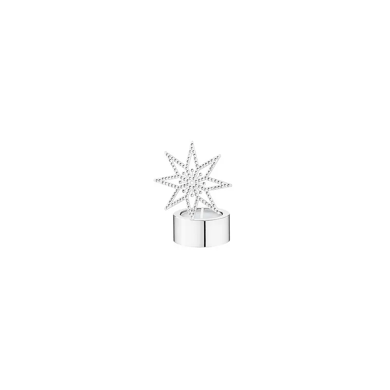Swarovski Silberstern Teelicht Tea Light Silver Star 5030477 AP 2014