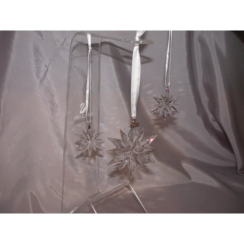 Swarovski Sterne-Set 2011 Christmas Ornament Set of 3 1092039