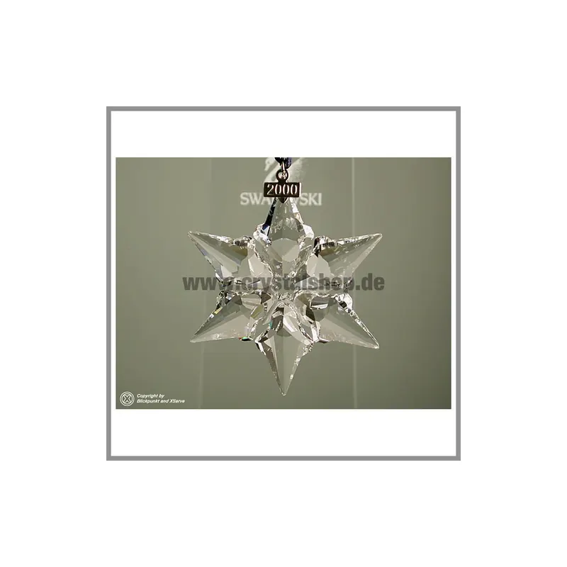 Swarovski Weihnachtsstern 2000 Ornament Christmas AP 2000