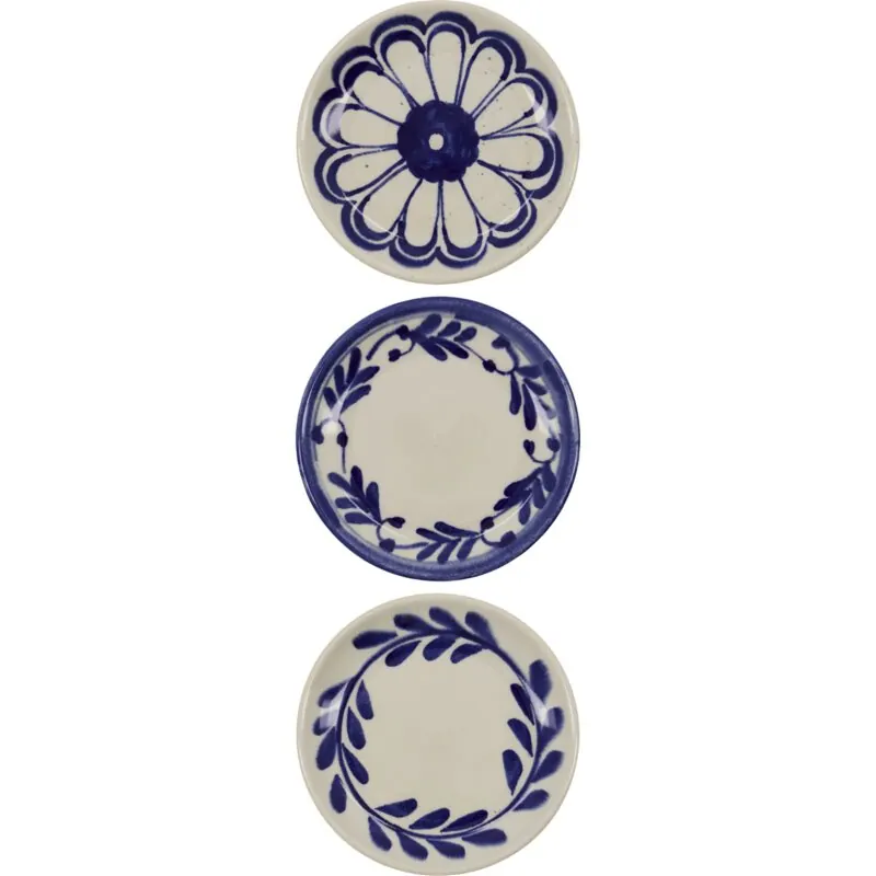 Teller Set Diva blau, 3 Stück