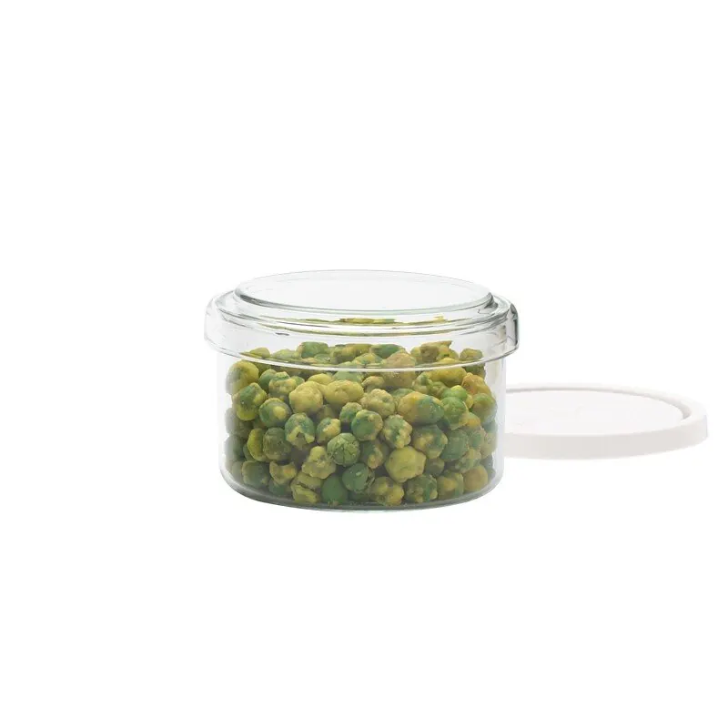 Trendglas Jena H80 Glasdose mit Glas- und Kunststoffdeckel | 0,4 l