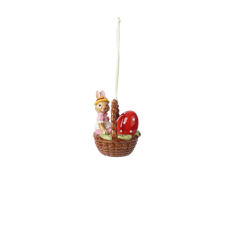 Villeroy & Boch Bunny Tales Ornament Korb, Anna bunt 1486626874