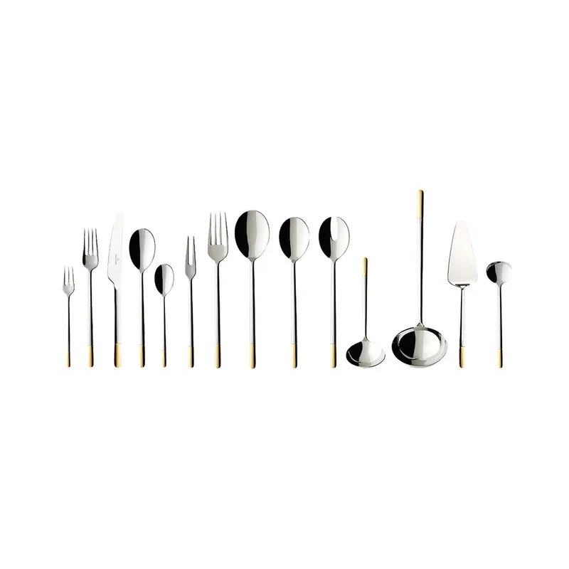Villeroy & Boch Ella teilvergoldet Tafelbesteck 70tlg. gold 1263519072