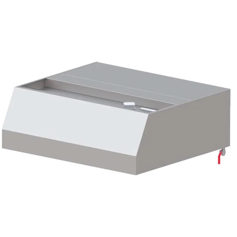 Wandhaube Trapezform 4800 x 800 mm Typ B WH48801