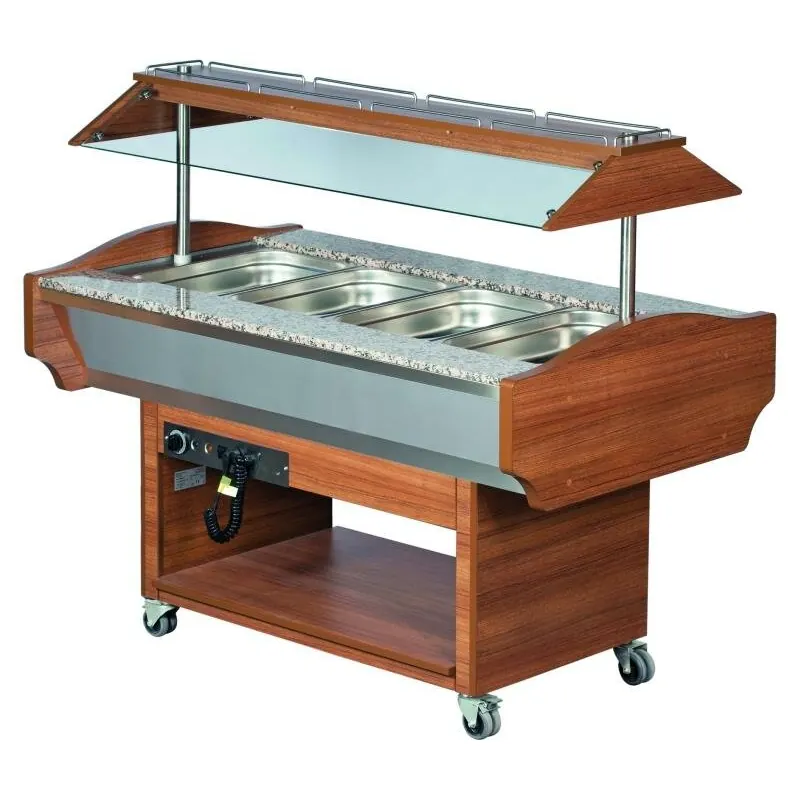 Wärmebuffet 1520 x 900 x 870 / 1320 mm 3,026 kW SHBM4