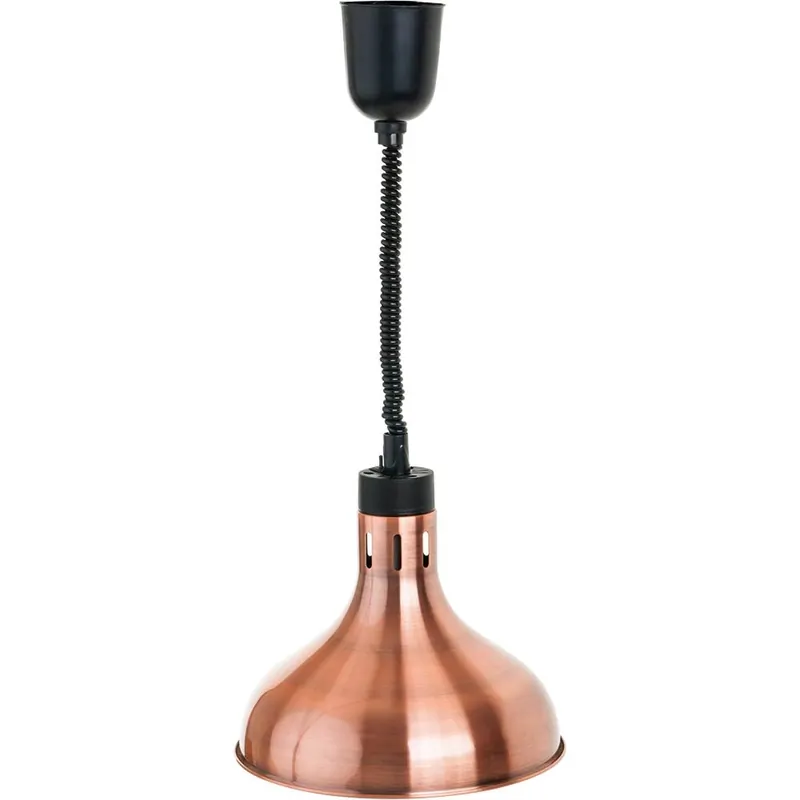 Wärmelampe zur Deckenbefestigung bronze 0,25 kW  Durchmesser 290 mm