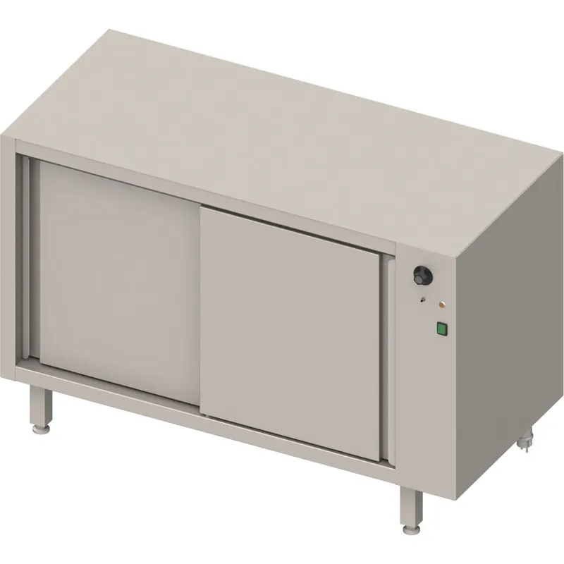 Wärmeunterschrank Schiebetüren 1300 x 640 x 810 mm BX13630