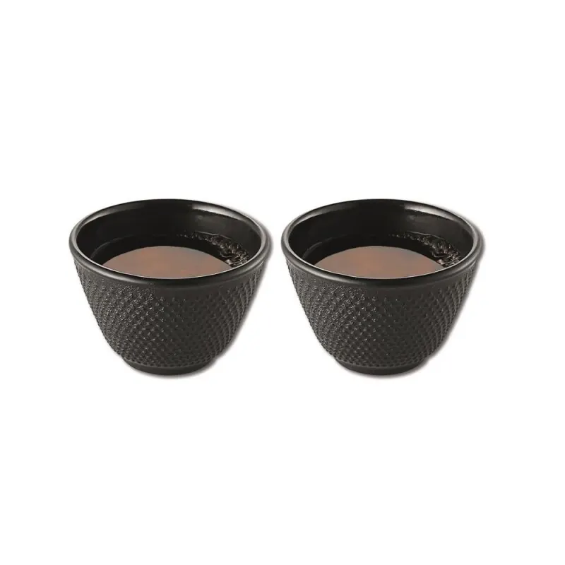 Weis Teebecher Set aus Gusseisen | 2 Stk.