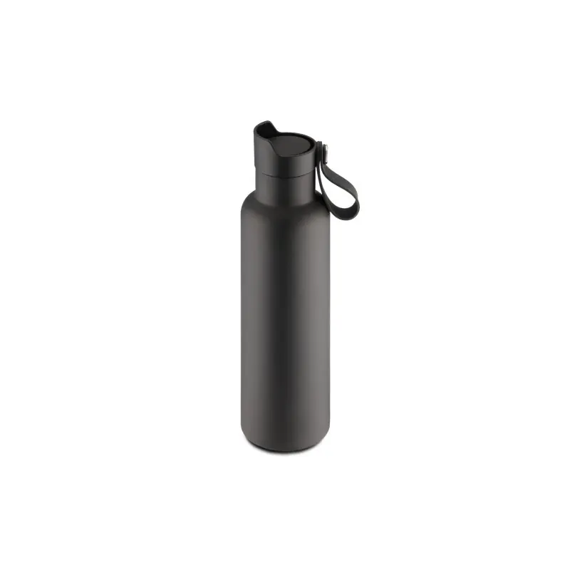 Weis Thermoflasche inkl. Deckel mit Trinkfunktion 1.0 l schwarz