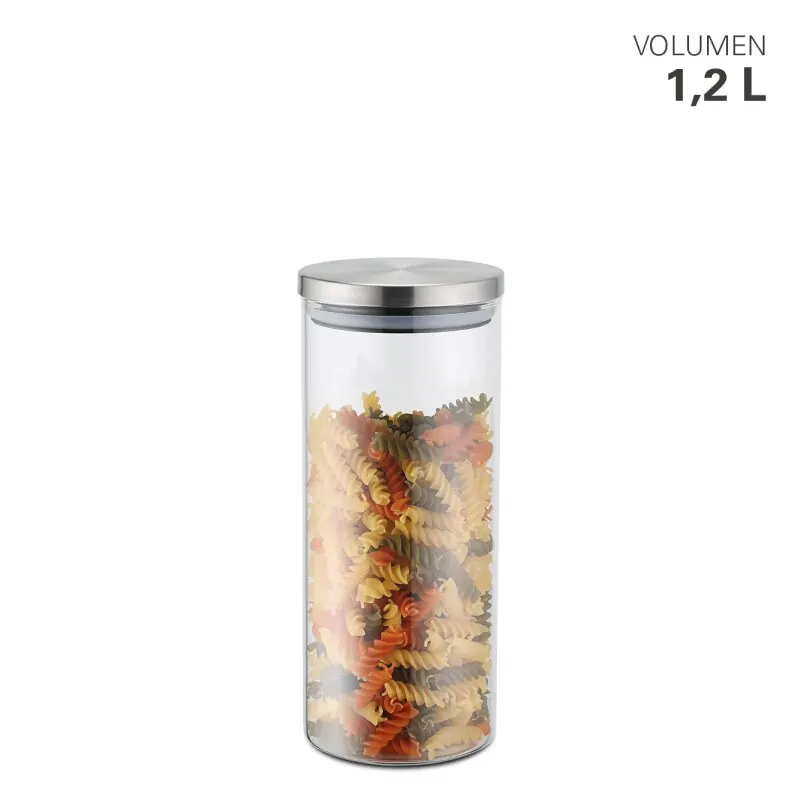 Weis Vorratsdose mit Edelstahldeckel 1200 ml