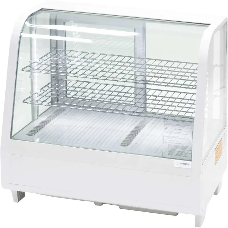 weiße Aufsatzkühlvitrine Kalte Theke SES6 100 Liter