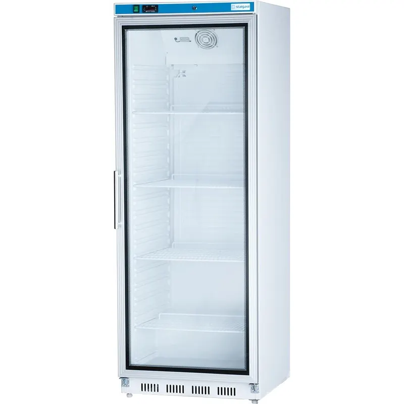 weißer Kühlschrank GT66 mit Glastür 258 Liter