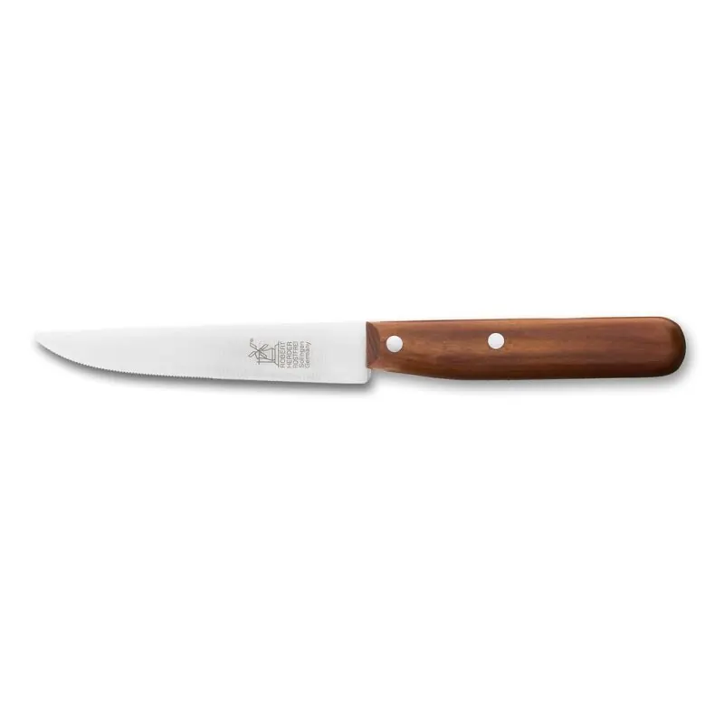 Windmühlenmesser Steakmesser "Buckels" mit Kirschholzgriff