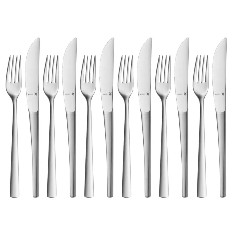 WMF Corvo Dessertbesteck-Set 12tl 120718 4000530663351